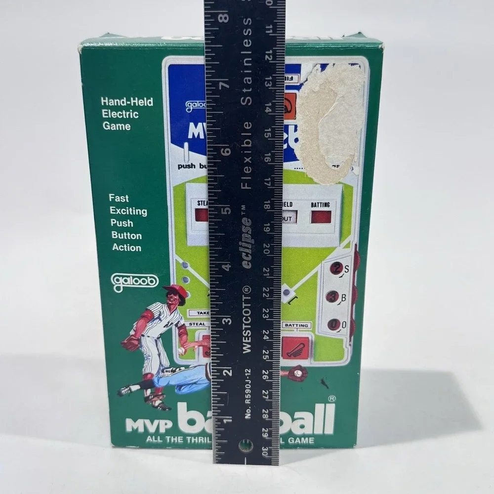 Vintage 1978 Galoob MVP baseball Hand Held Electric Action Game No 5003 Complete